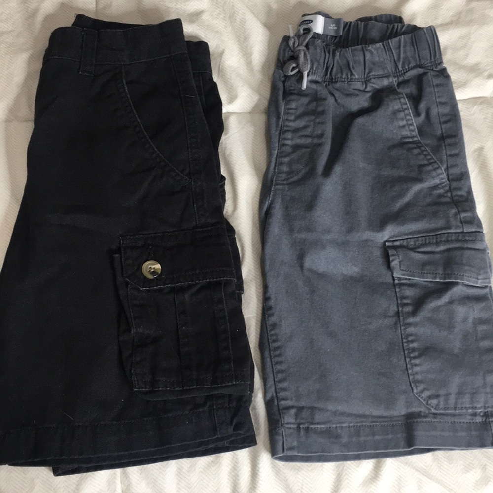 Pair of boy cargo shorts